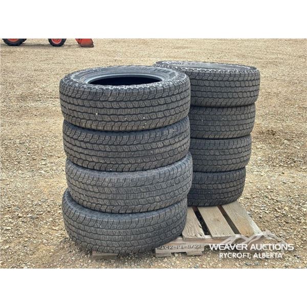 (8) GOODYEAR 265/65R18 TIRES