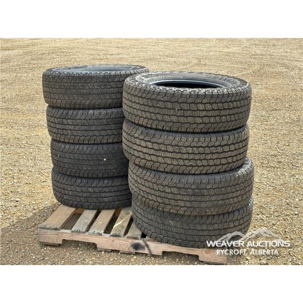 (8) GOODYEAR 265/65R18 TIRES