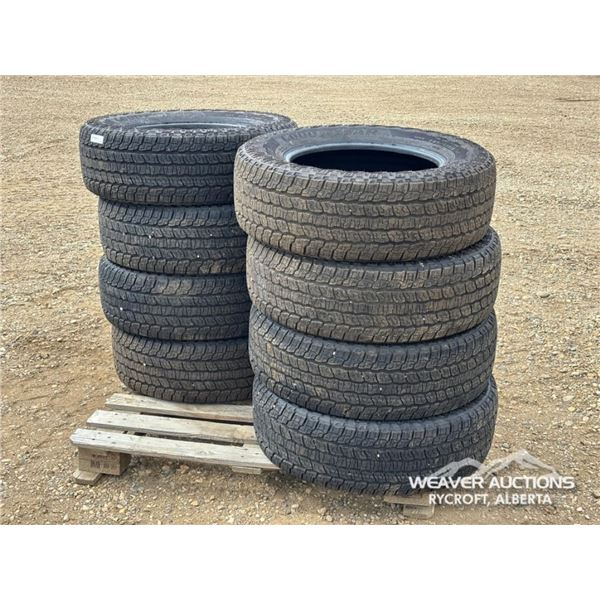 (8) GOODYEAR 265/65R18 TIRES