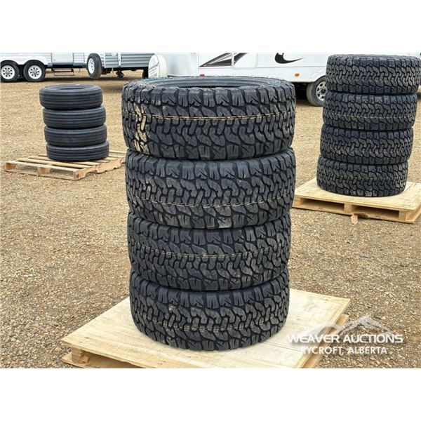 (4) AOQISHI 33X12.50R20 TIRES