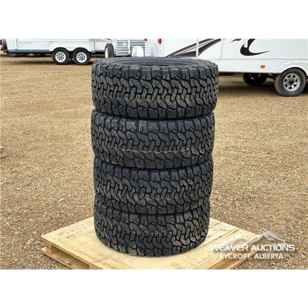 (4) AOQISHI 33X12.50R20 TIRES