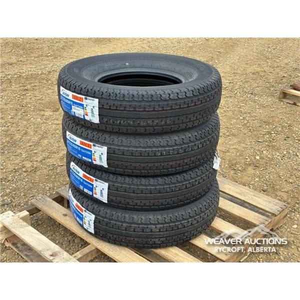 (4) DURUN 235/80R16 TIRES