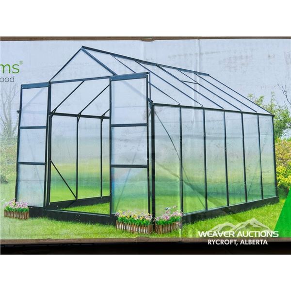 12 X 8 FT. POLYCARBONATE GREENHOUSE