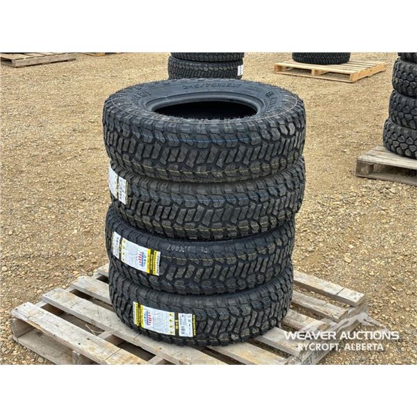 (4) ZWARTHZ 245/75R16 TIRES