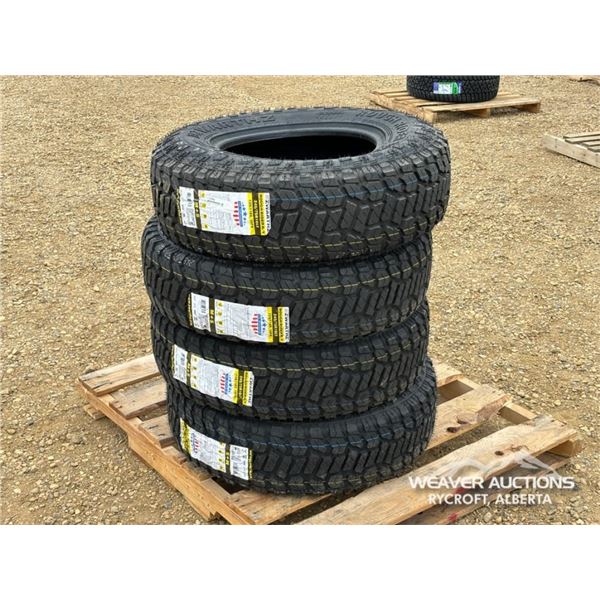 (4) ZWARTHZ 245/75R16 TIRES