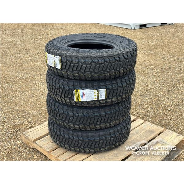 (4) ZWARTHZ 245/75R16 TIRES