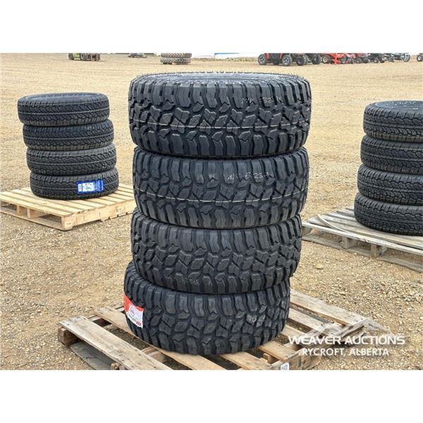 (4) MILEKING 33X12.50R18 TIRES