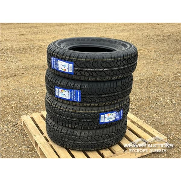 (4) COMPASAL 245/75R17 TIRES