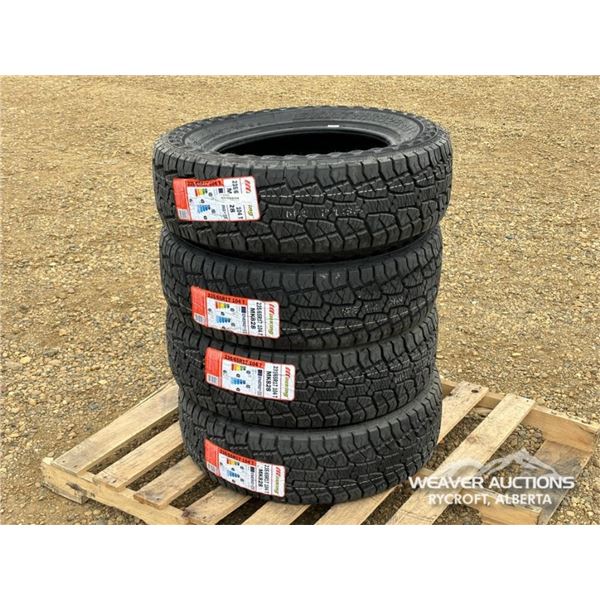 (4) MILEKING 235/65R17 TIRES