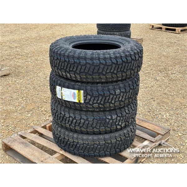 (4) ZWARTHZ 245/75R16 TIRES