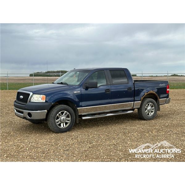 2008 FORD F150 XLT CREW CAB PICKUP