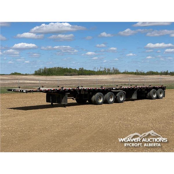 2011 DOEPKER SUPER B-TRAIN FLATBED TRAILER