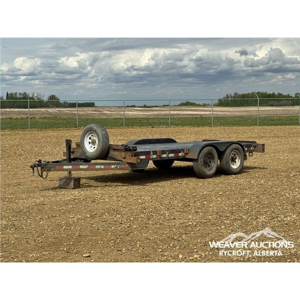 2001 CUSTOM 6 X 14 FT. T/A UTILITY TRAILER
