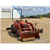 Image 2 : KUBOTA 7100 MFWD TRACTOR C/W 5 FT BLADE & MOWER