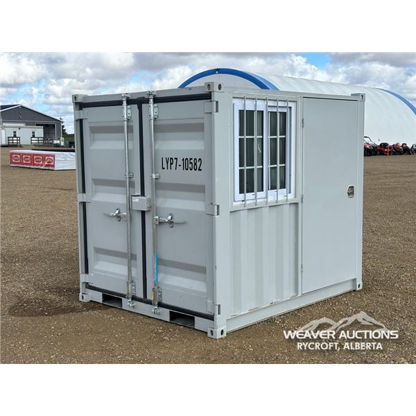7 X 6 FT. SHIPPING CONTAINER