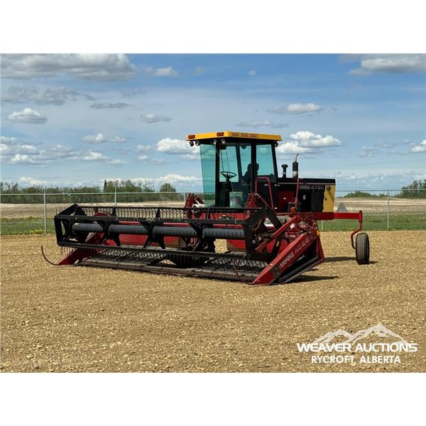 VERSATILE 4750 22 FT. SWATHER