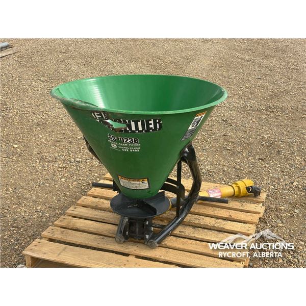 FRONTIER SS1023B 3 POINT FERTILIZER SPREADER