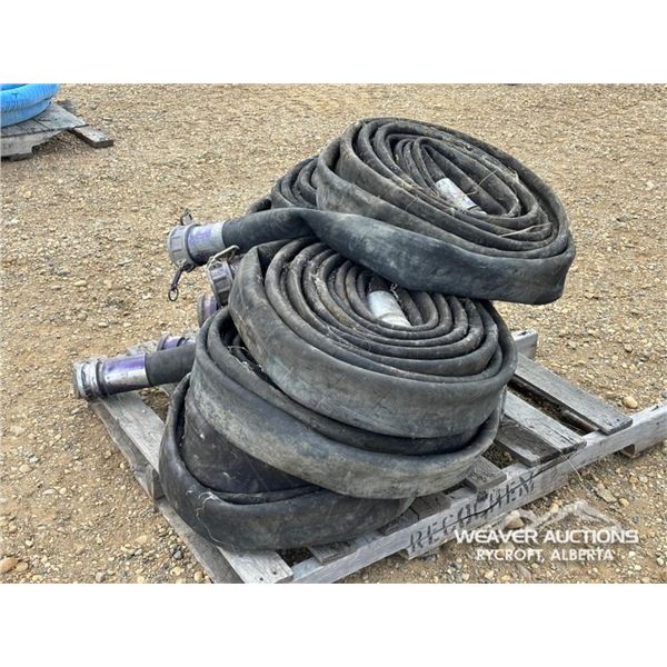 (6) ROLLS OF 3 IN. SUCTION HOSE