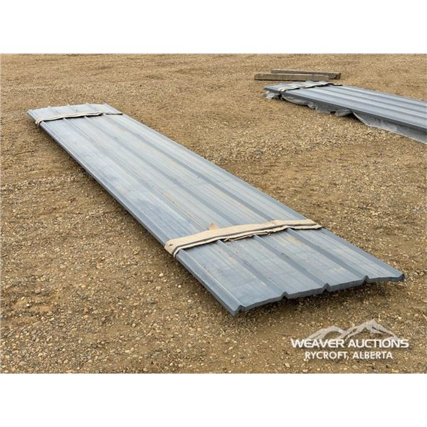 (28) 18 X 3 FT. STEEL SHEETS