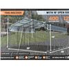 Image 1 : TMG 20 X 20 FT. METAL SHED CARPORT