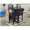 Image 4 : (4) CHAIRS W/AIR CONDITIONER & WII GAMING SYSTEM