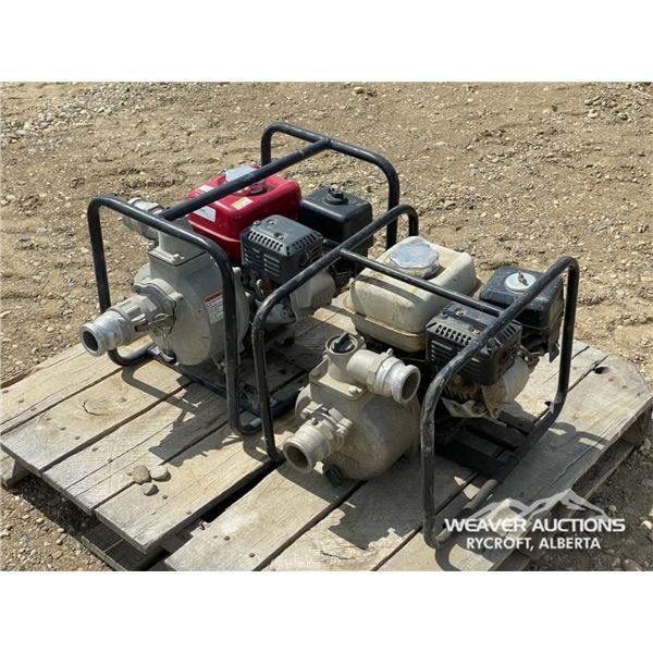 (2) HONDA WB20XT 2 IN. WATER PUMPS