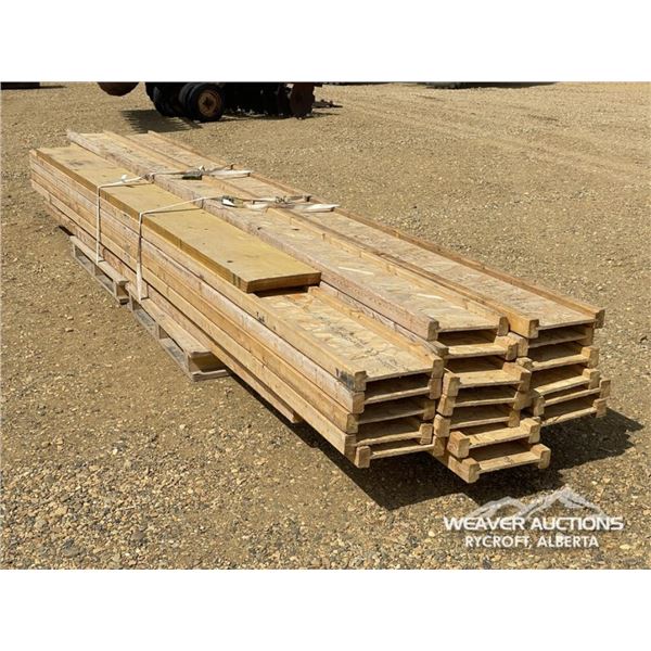 QTY OF WOODEN JOISTS
