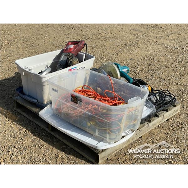 ASSORTED SHOP TOOLS & ACCESSORIES