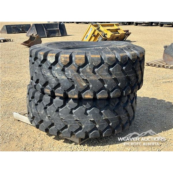(2) XCELLERATE 20.5-25 WHEEL LOADER TIRES