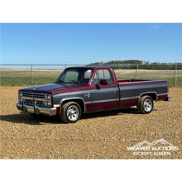 1987 CHEVROLET SILVERADO 2500 C20 PICKUP