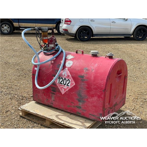 FUEL TANK W/ FILL-RITE 15 GPM PUMP