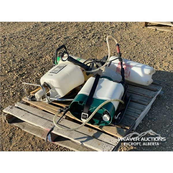 (5) BACKPACK SPRAYERS