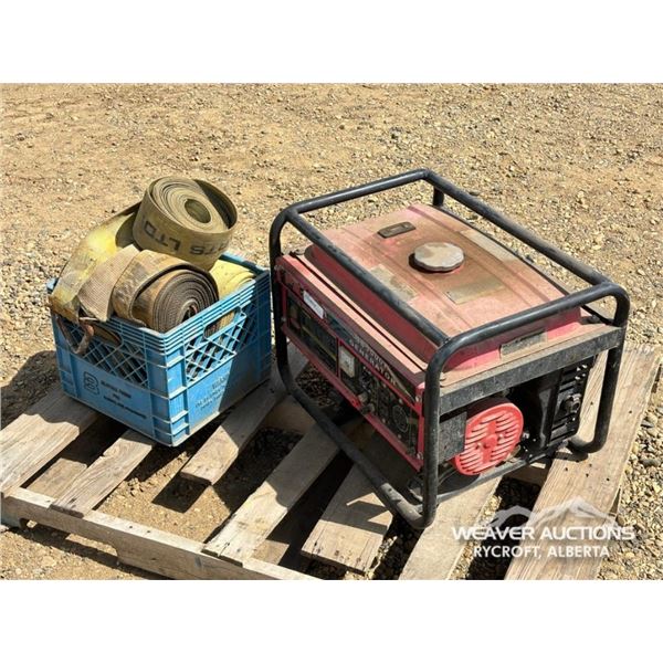 3000W GENERATOR W/TIE DOWNS