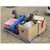 Image 4 : ASSORTED SHOP TOOLS & ACCESSORIES