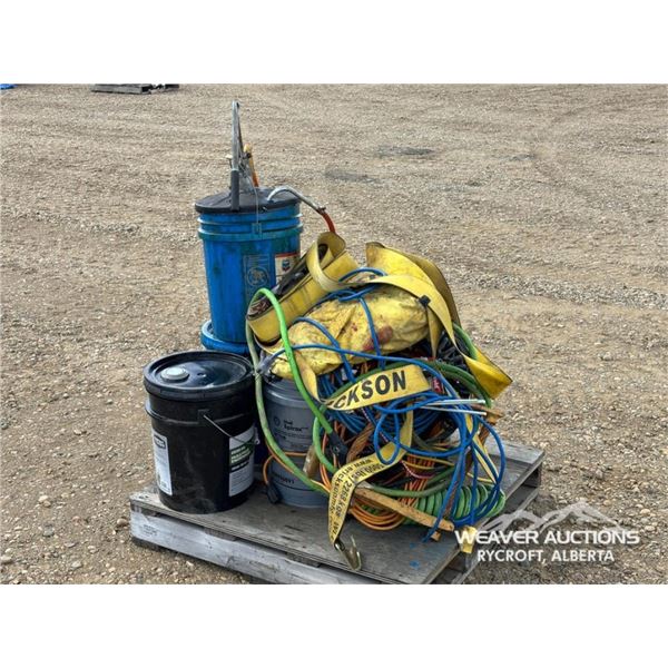 EXTENSION CORDS & MISC OIL PALES