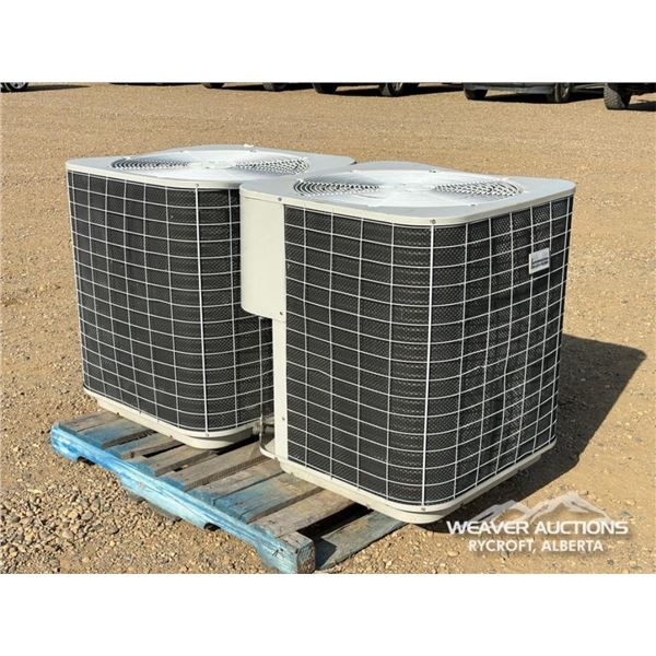 (2) AIR CONDITIONER CONDENSERS