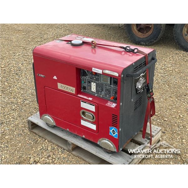 HD POWER SYSTEMS 7000W DIESEL GENERATOR