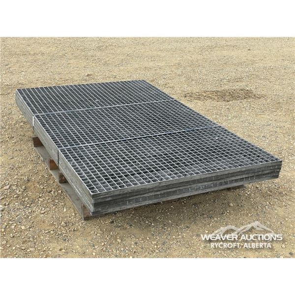 (5) 6.5 X 4 FT. GRATING SHEETS