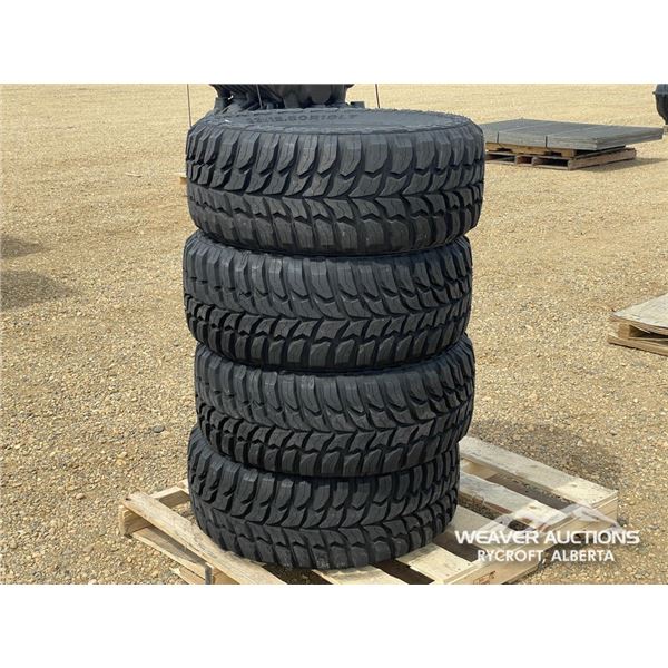 (4) GRIZZLY 33X12.50R18 TIRES