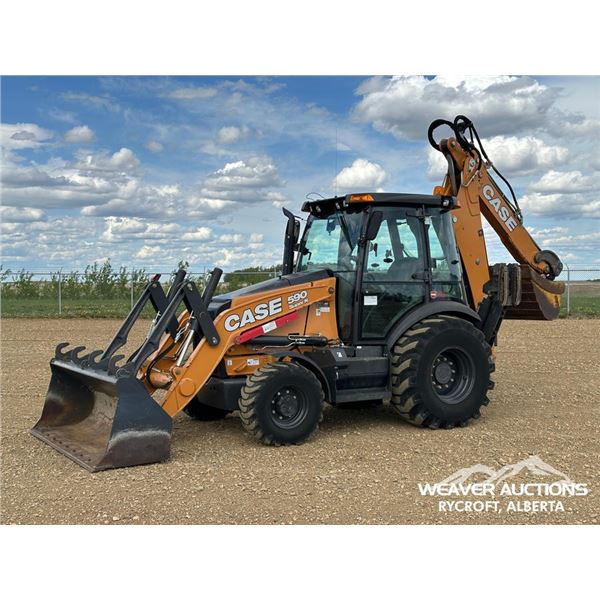 2018 CASE 590 SUPER N 4X4 BACKHOE LOADER