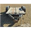 Image 11 : T/A 10 FT FLAT DECK TRAILER