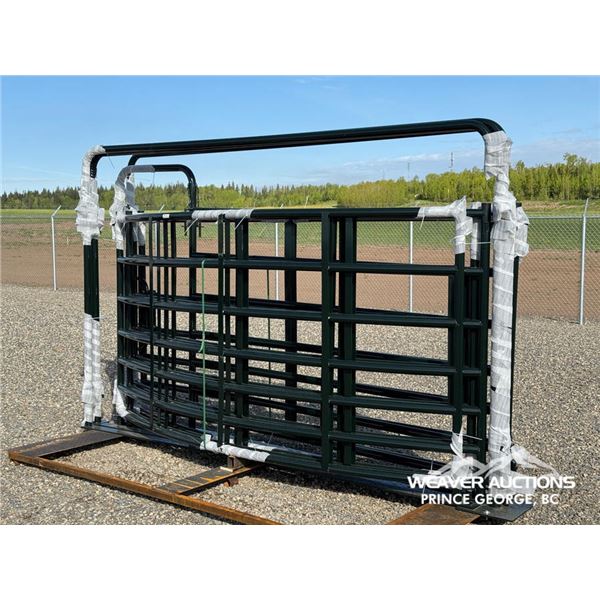 OPEN RAIL CATTLE CROWDING TUB