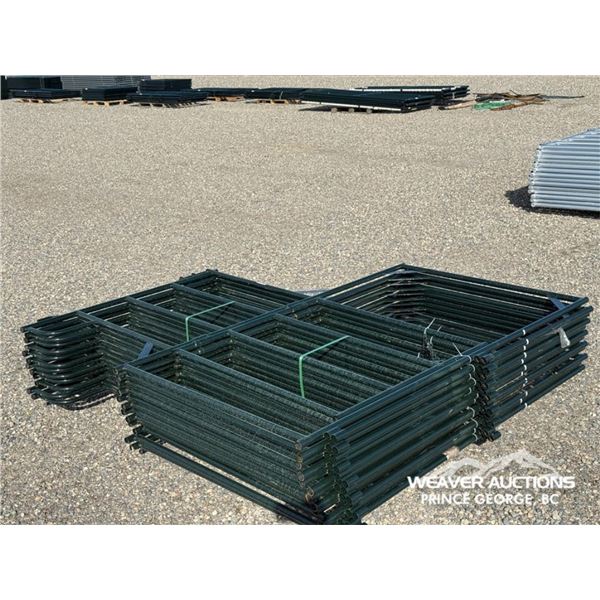 (12) 7 FT. PANELS WITH GATE