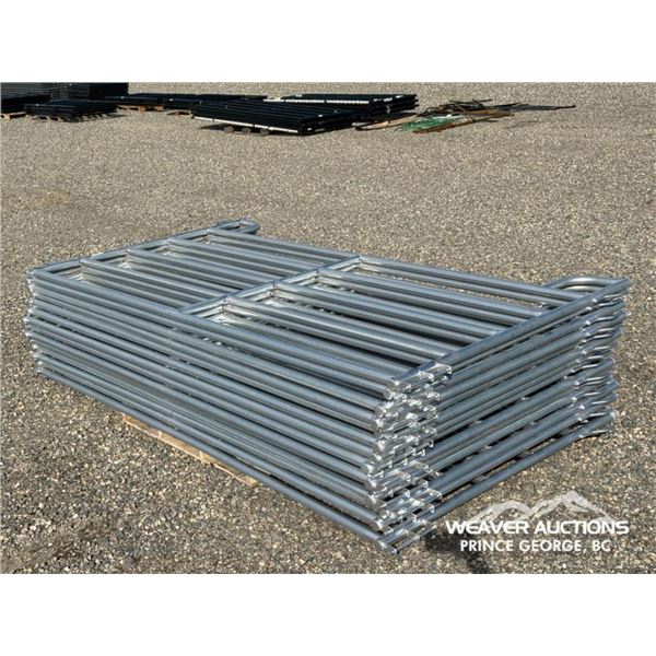 (14) 9 FT. 6 IN. GALVANIZED LIVESTOCK PANELS