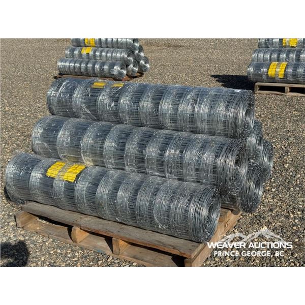 (6) ROLLS OF 4 FT. X 330 FT. PAGE WIRE