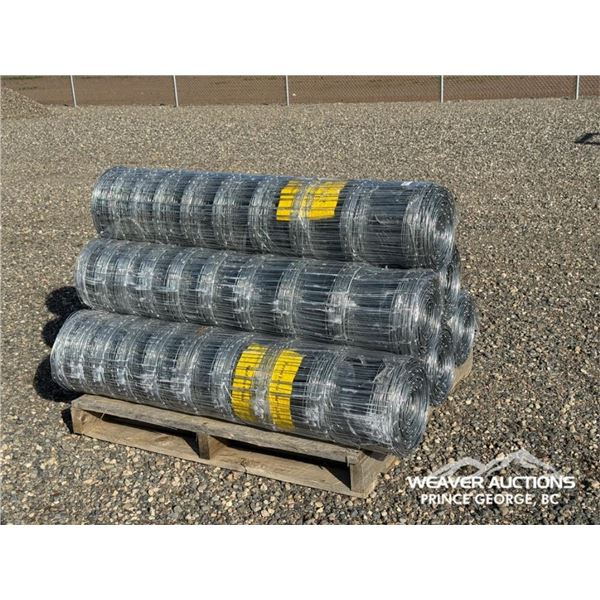 (6) ROLLS OF 4 FT. X 330 FT. PAGE WIRE