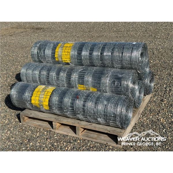 (6) ROLLS OF 4 FT. X 330 FT. PAGE WIRE
