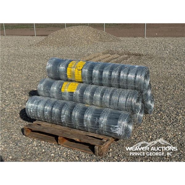 (6) ROLLS OF 4 FT. X 330 FT. PAGE WIRE