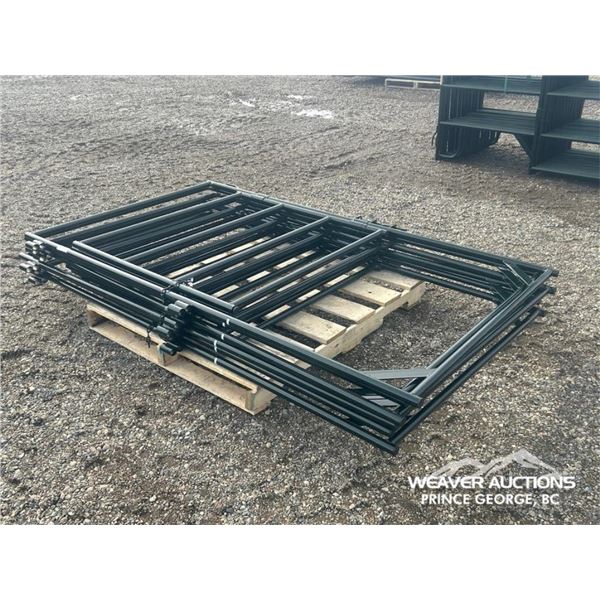 (6) 4 FT. FRAME GATES