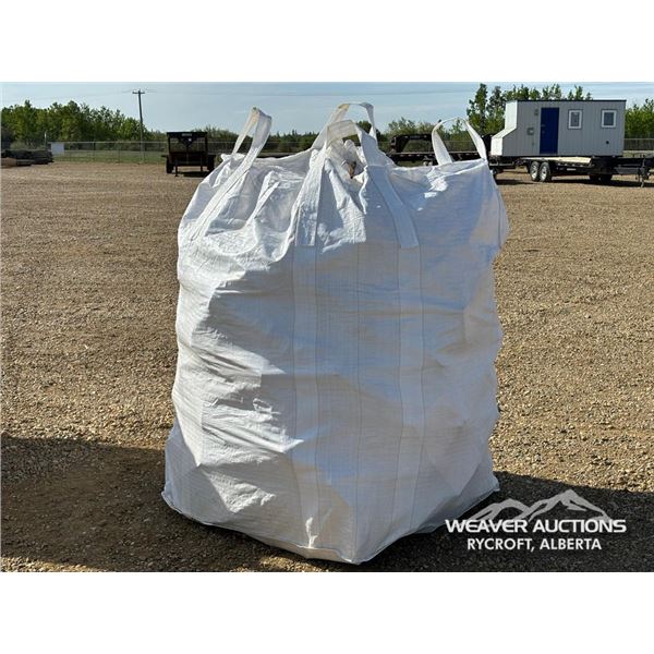 (1) ONE TONNE BULK BAG OF SPRUCE & ASPEN FIREWOOD